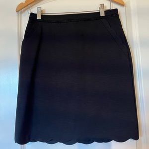 🚨 Women’s Skies are Blue blacked Scalloped Pocket Skirt